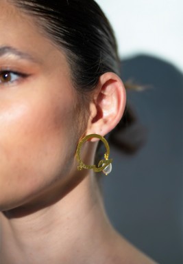 HOB Gold Plated Earring