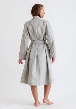 Cement Trench Coat