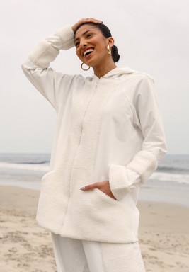 White Hooded Tracksuit