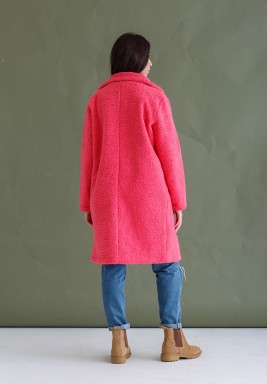 Pink Teddy Coat