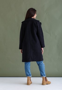 Black Teddy Coat 