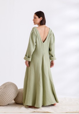 Sage Airy Dress