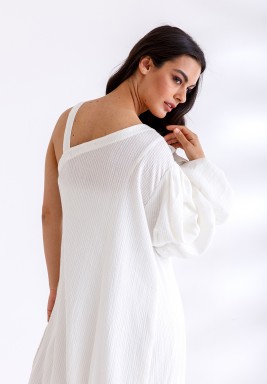 White One Shoulder Dress