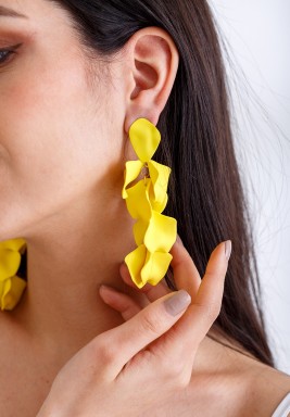 Yellow Earrings