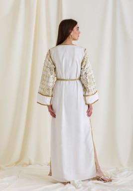 Moroccan Embroidered Kaftan