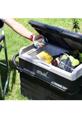 Kashta 55L Smart Fridge/Freezer (Cooling to -20 C) + LG Compressor + AC and DC Charging Cable + Solar Input  