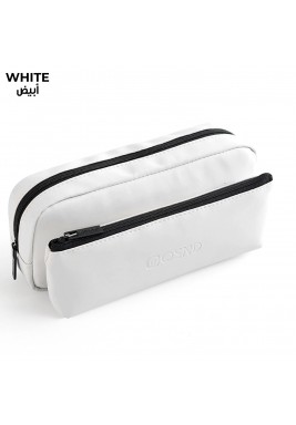 Rectangular Toiletry Bag - White