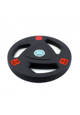 Hima 25 kg Rubber Coated Weight Plate - Set of 2