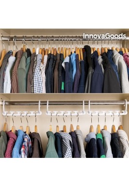 InnovaGoods Hanger Organizer for 40 Items (24 Pieces)