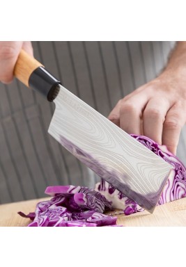 InnovaGoods Set of 3 Japanese Knives with Professional Carry Case 