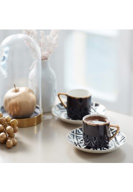 Karaca Monochrome 4 Pieces Coffee Cups Set 