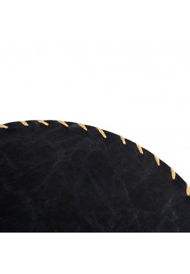Karaca Artificial Leather Double Sided Round Placemat 35 cm 
