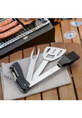 InnovaGoods 5 in 1 Barbecue Utensils Set
