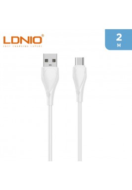 LDNIO 25W Fast Charging & Data Cable USB to Type-C 2 m