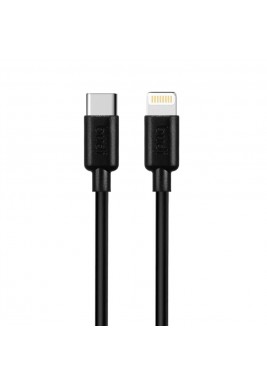 Budi PD 40W Dual Smart Quick Car Charger with USB-C to Lightning Cable 1.2 m