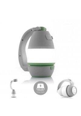 InnovaGoods 4-in-1 Multifunction Rechargeable Camping Torch Calam & Power Bank