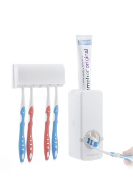 InnovaGoods Toothpaste Dispenser and Holder Diseeth
