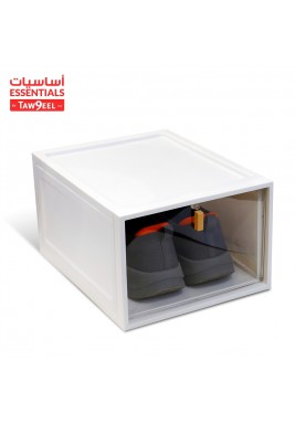 Essentials By Taw9eel Plastic Shoe Storage Box