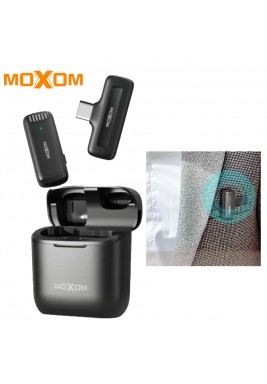 MOXOM Noise Reduction Wireless Microphone - Type-C Receiver