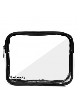 Black Transparent Cosmetic Bag By The Beauty Avenue