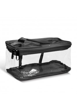 Black Cosmetic Case With Handle By The Beauty Avenue