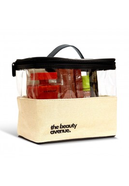 Beige Multi-Purpose Travel Organizer By The Beauty Avenue