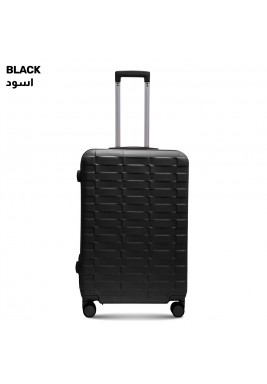 ABS Luggage Bag Black 22" By Lucky Power