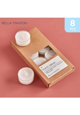 Bella Maison Poetic Dream Tealight Candle Set 8 Pieces