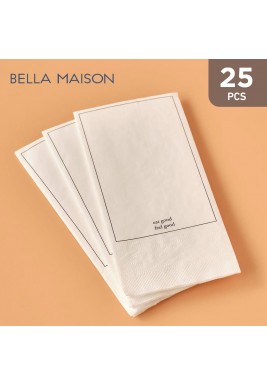 Bella Maison Delicious Napkin 33 x 33 cm - 25 Pieces