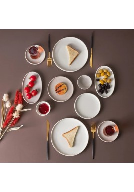Karaca Cordelia Breakfast Set Grey For 6 Person 26 Pieces
