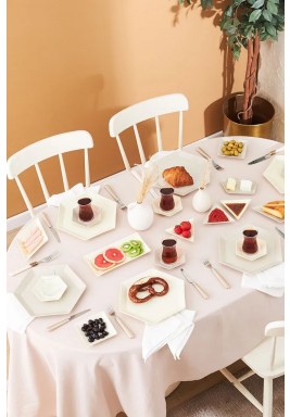 Karaca New Puzzle Breakfast Set For 6 People 32 Pieces