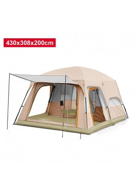 Family Camping Tent Beige 430 x 308 x 200cm