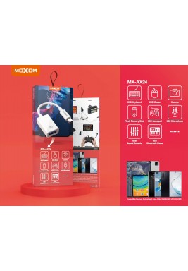 OTG Type-C to USB Fast Charging Adapter By Moxom