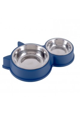 Kitty Double Diners Blue - 30 x 14 x 5 cm