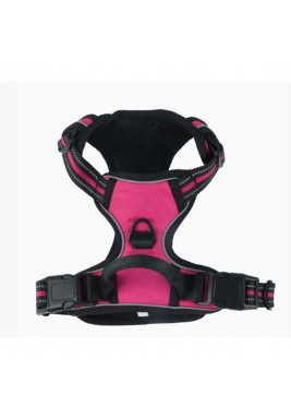 Reflective Dog Chest Harness - Pink