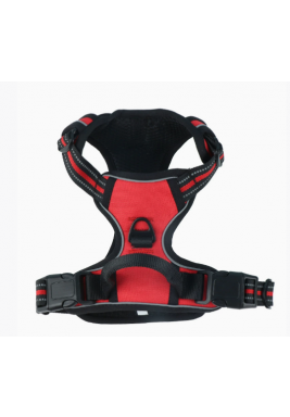 Reflective Dog Chest Harness - Red