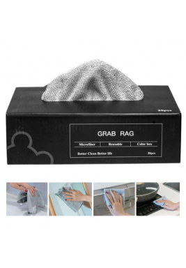 Microfiber Wipes Box 20 Pieces - Essentials By Taw9eel