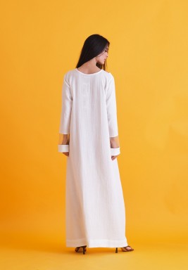 White Veda Dress 
