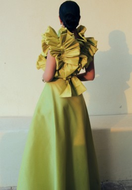 X Ruffle (Lime)