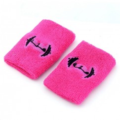 Hima - Excercise Sweat Wristbands - Pink