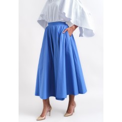 Midi Blue Skirt 