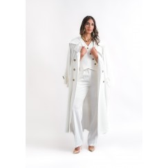 Off White Summer Trench