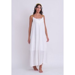 White Sleeveless Light Dress