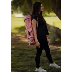 Yoga Mat Duffle Bag - Salmon Pink