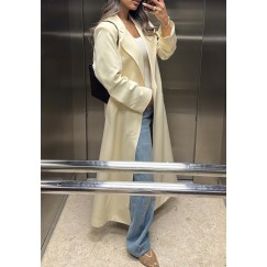 Butter Yellow Long Blazer