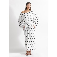 White Pol-Ka Dot Summer Set