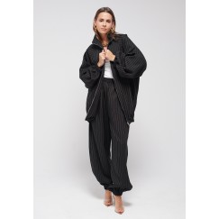 Black Striped Jacket