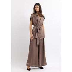 Satin Pants and Top Set