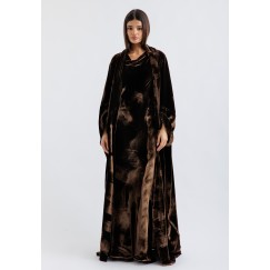Chocolate Velvet kimono