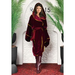 Royal Burgundy Kimono